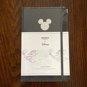 Shinola Detroit x Disney Animation Flip-book Journal. New!